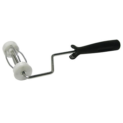 Weiler 49018 Roller Frame, 4 in, 4 Wire Cage, Metal and Plastic