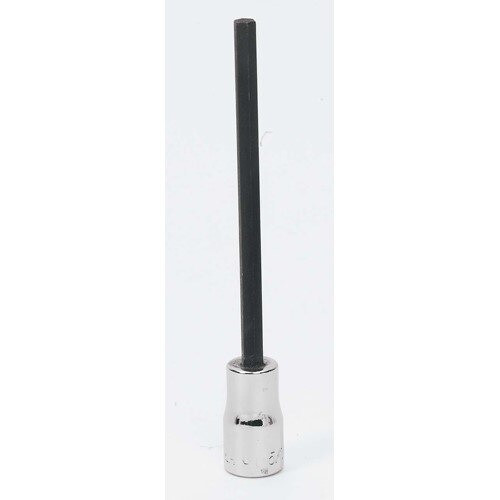 Socket Bit, 1/4 Inch Dr, 5/16 Inch Size, Hex, 3 Inch OAL