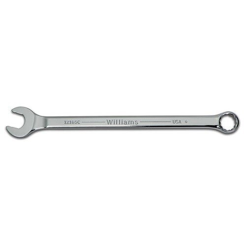 Combination Wrench, 11/16 Inch Opening, Rounded, Standard