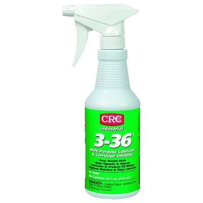 CRC 03007 3-36 Multi-Purpose Lubricant and Corrosion Inhibitor, 16 oz Spray Trigger Bottle