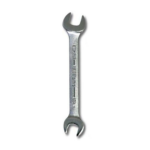 Open End Wrench, Rounded, 7 x 8 MM Opening, 43/16 Inch OAL