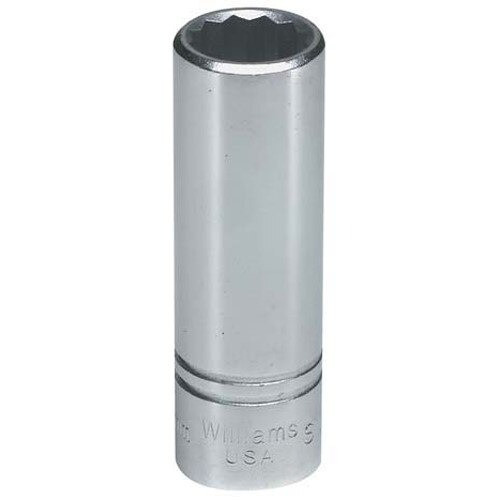 Socket, 3 1/4 Inch OAL, Deep, 1/2 Inch Dr, 24 MM Size