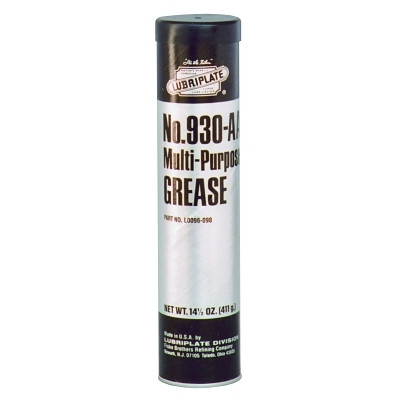 Lubriplate L0096098 930 Series Multi-Purpose Grease, 14.5 oz, Cartridge, NLGI Grade 1