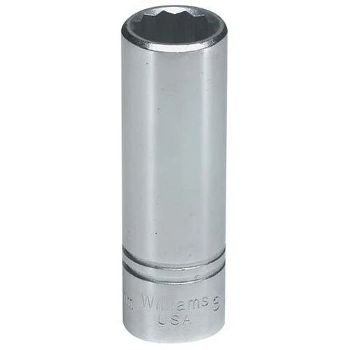 Socket, 3 1/4 Inch OAL, Deep, 1/2 Inch Dr, 13 MM Size