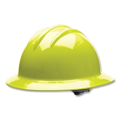 Bullard 33HYR C30 Classic Full-Brim Hard Hat, 6-point Ratchet, Hi-Viz Yellow