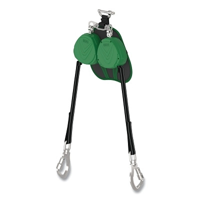 MSA VTLEW-022-PC-A V-Series Tie-Back Twin-Leg Energy Absorbing Web Lanyard 8 Ft Pin AlTakS Snap