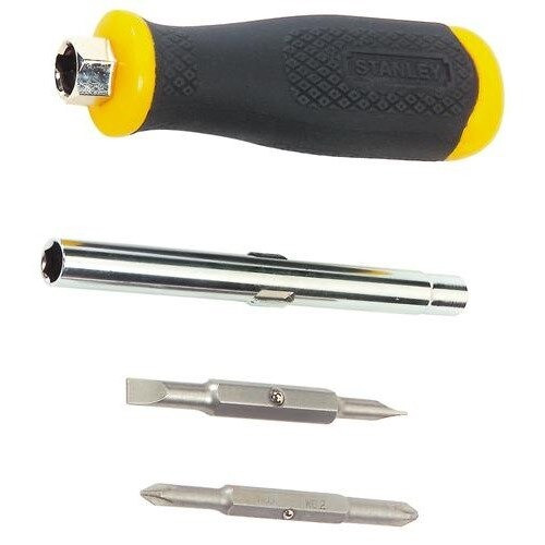 Screwdriver, 6 WAY SCRDRVR-CUSHION GRIP