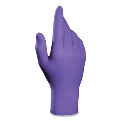 6 MIL TRIPLE POLYMER DISP GLOVE LILAC BG/100