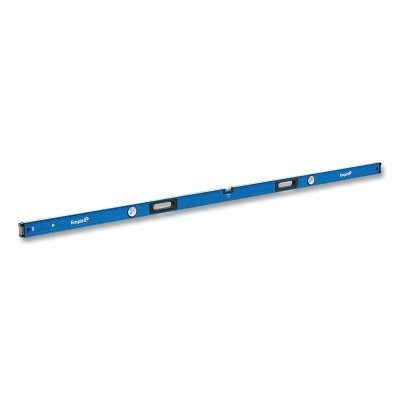 Empire Level E7596 True Blue Non-Magnetic Box Levels, 96 in, 3 Vials, Aluminum