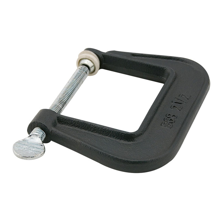 Wilton H566N, 568 Junior Cast C-Clamp - Nylon Caps, 0" - 1-1/4" Jaw Opening, 1-3/16" Throat Depth