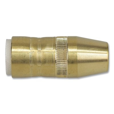 Best Welds NS-1200B Centerfire Style MIG Gun Nozzle, 1/2 in Bore, Flush, Slim, Brass