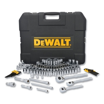 DeWalt DWMT45416 TOUGHSERIES Mechanics Tool Set, 172 Pc, 1/4 in, 3/8 in and 1/2 in Drive