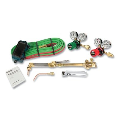Victor 0384-2580 Medalist 250 Classic Cutting and Welding Outfit, G250 Series Regulators CGA 540/510, Medium-Duty, Oxy-Acetylene