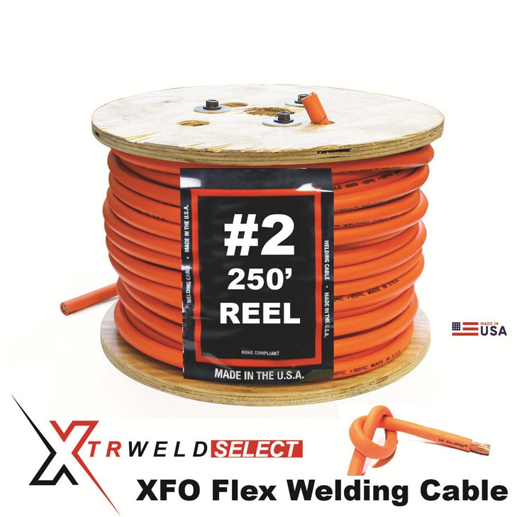 XTRweld Cable Select, XFO, 600V, #2 AWG, 250'