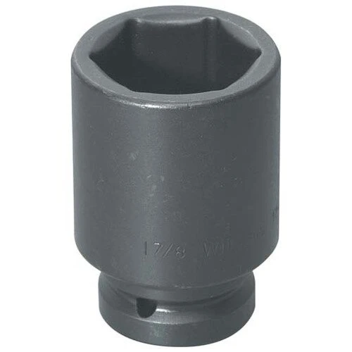 Socket, 3 3/4 Inch OAL, Deep, 1 Inch Dr, 1 1/8 Inch Size