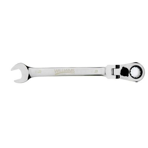 Combination Wrench, 3/8 Inch Opening, Rounded, Flexible