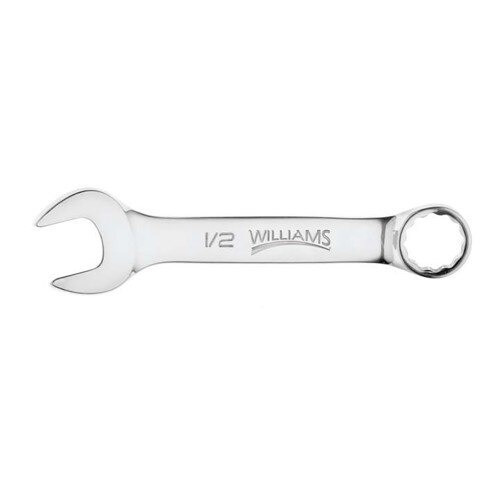 Combination Wrench, 7/16 Inch Opening, Rounded, Standard