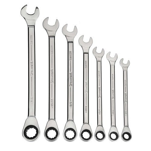 Combination Wrench, 12 MM Opening, Rounded, 12-Point