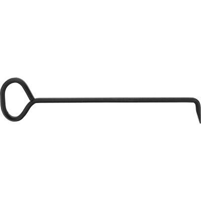 TRUE TEMPER 1175300 Manhole Cover Lift Bar, 24 in Overall Length, Chisel Point