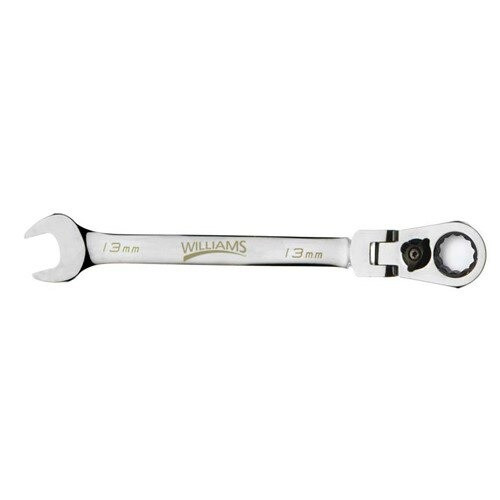 Combination Wrench, 12 MM Opening, Rounded, 12-Point