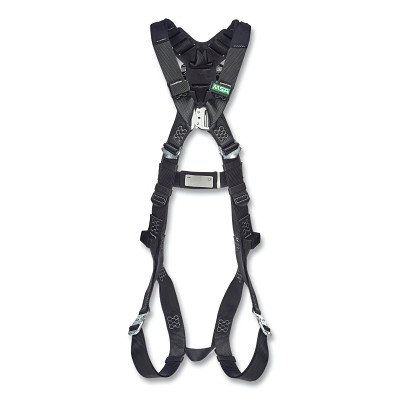 MSA 10252221 V-FORM Arc Flash Harness, Back Loop, Extra Large, Quick-Connect Leg Straps