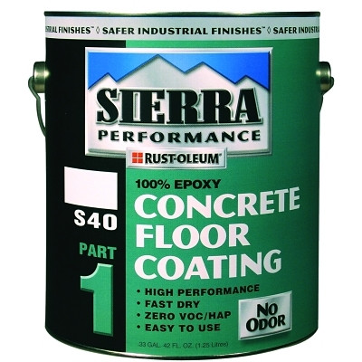 Rust-Oleum 208072 VOC Gloss Classic Gray S40 Concr Epoxy Flr Coat