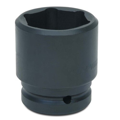 Socket, 2 1/4 Inch OAL, Shallow Impact, 27 MM Size