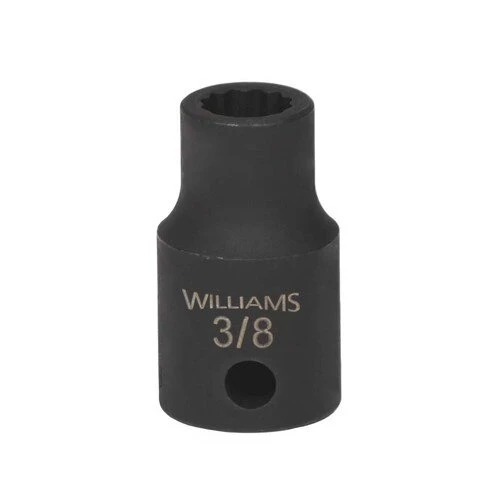 Socket, 1 1/2 Inch OAL, Shallow, 1/2 Inch Dr, 1/2 Inch Size
