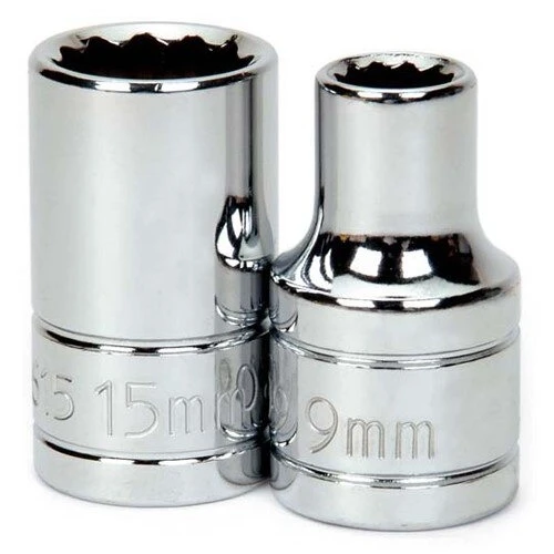 Williams 1/2" Dr Std Socket 12-Pt 9MM