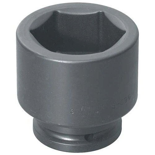 Socket, 7 Inch OAL, Shallow, 1 1/2 Inch Dr, 5 3/8 Inch Size