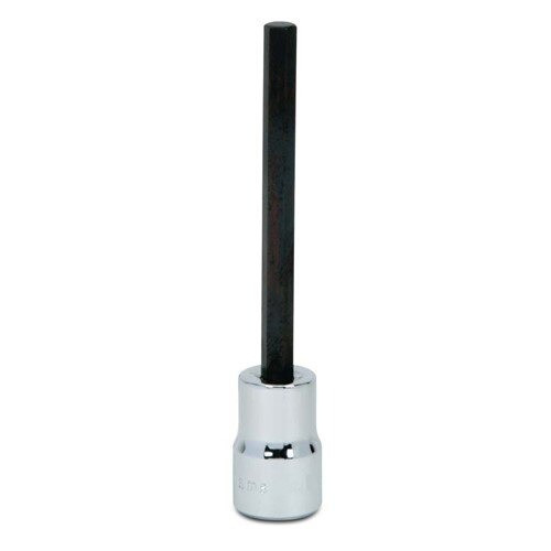 Socket Bit, 3/8 Inch Dr, 8 MM Size, Hex, 3/4 Inch OD