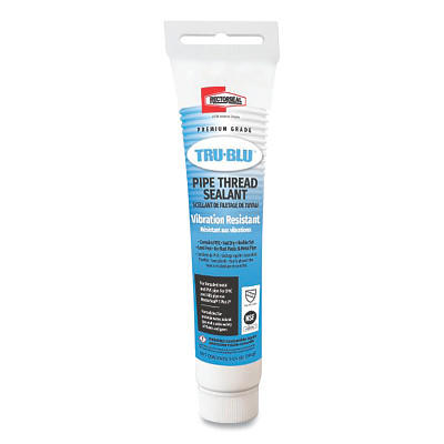 Rectorseal 31780 Tru-Blu Pipe Thread Sealant, 1.8 fl oz, Tube, Blue
