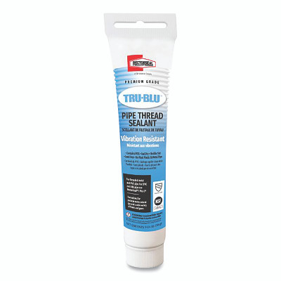 Rectorseal 31780 Tru-Blu Pipe Thread Sealant, 1.8 fl oz, Tube, Blue