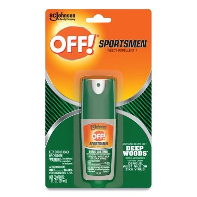 OFF! 317188 Deep Woods Sportsmen Insect Repellent I, 1 fl oz, Pump Spray Bottle
