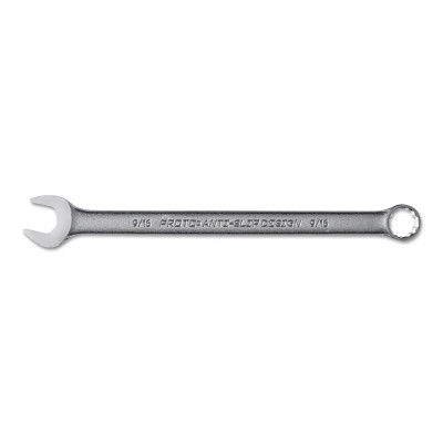 Proto J1218ASD TorquePlus Combination Wrench, 9/16 in Opening, 8-7/8 in OAL, 12-point, SAE, Satin