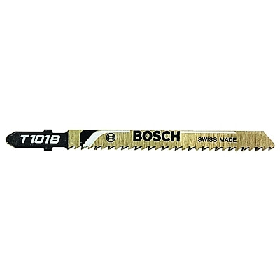 Bosch Power Tools T101B High Carbon Steel Jigsaw Blades, 4 in, 10 TPI, Variable Pitch