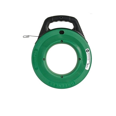 Greenlee FTS438240BP Steel Fish Tape, 1/8 in W, Steel, 240 ft