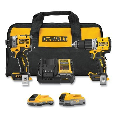 DeWalt DCK251E1QQ1 20V MAX* 2-Tool Hammer Drill and Impact Combo Kit, with XR Battery