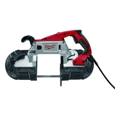Milwaukee Tool 623821 Deep Cut Variable-Speed Band Saw, AC/DC, Top Front/D-Handles, 300 to 380 SFPM, Carrying Case