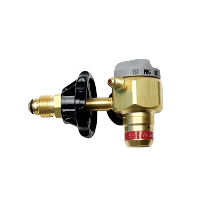 Western Enterprises VN500 VN Series HVAC Nitrogen-Purging Regulator/Flowmeter, 35 to 25 SCFH Purge/3 to 6 SCFH Braze, 5-1/2 in L, CGA-580