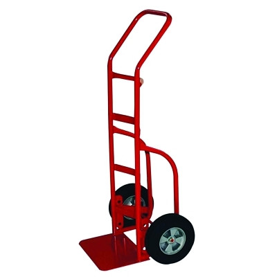 Milwaukee Hand Trucks 33007 Heavy Duty Hand Trucks with Flow Back Handle, 800 lb, Solid Rubber Wheels