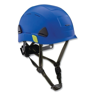 Fibre-Metal by PIP CSH11071 Climbing Style Safety Helmet, Type II, Dual Locking Rachet Suspension, Vented, Dark Blue