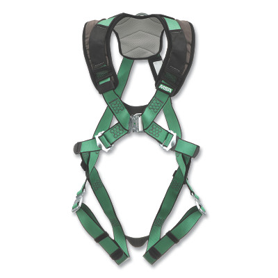 MSA 10206101 V-Form+ Harness Standard Back D-Ring Quick-Connect Buckles