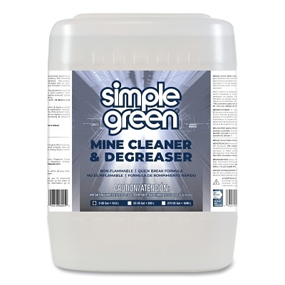 Simple Green 0100200108005 Mine Cleaner, 5 gal, Jug