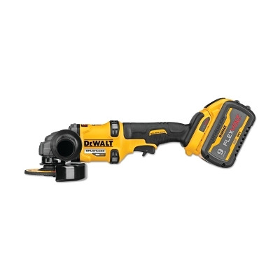 DeWalt DCG418X1 60V MAX* Cordless Grinder with Kickback Brake, 4-1/2 in to 6 in, 13 A, 9000 RPM, Trigger, Kit w/1 Battery