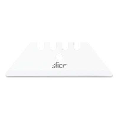 Slice 10524 Utility Blade, 2.43 in L, Ceramic, Rounded Tip, PK/2