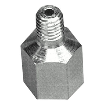 Alemite 305859 Grease Fitting Adapters, Straight, Male/Female, 7/16 in (NS)
