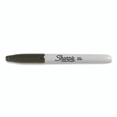 Sharpie 30051 Fine Tip Permanent Marker, Black, 144/CA