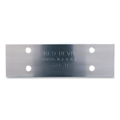 Red Devil 3274 Wallpaper Stripper Replacement Single-Edge Blades, 3 in L, Used with 3241, 2 EA/CD
