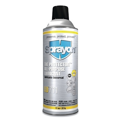 Sprayon SC0711000 The Protector LU711 All Purpose Lubricant, 11 oz Aerosol Can